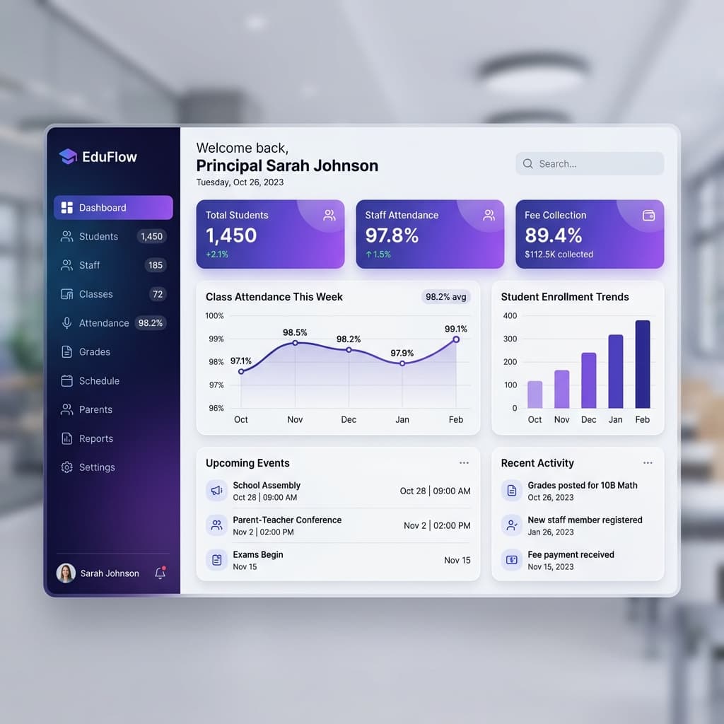 SchoolBondhu Dashboard